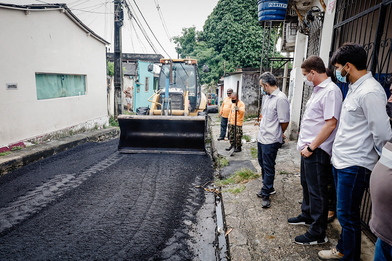 Prefeitura inicia mutirão de infraestrutura para revitalizar ruas do bairro Chapada