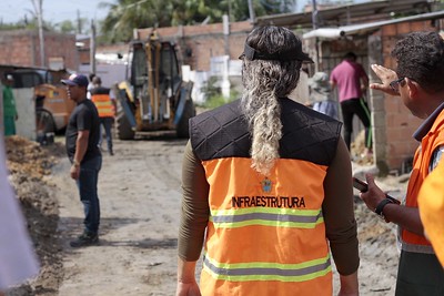 Prefeitura intensifica revitalização da comunidade das Garças, no Novo Aleixo