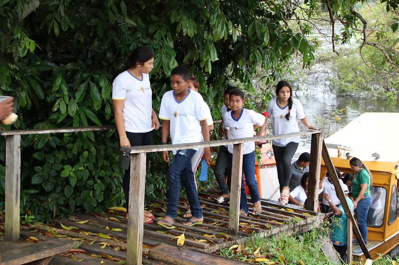 Prefeitura realiza a 10ª ‘Expedição Maker’ em escola da zona ribeirinha de Manaus