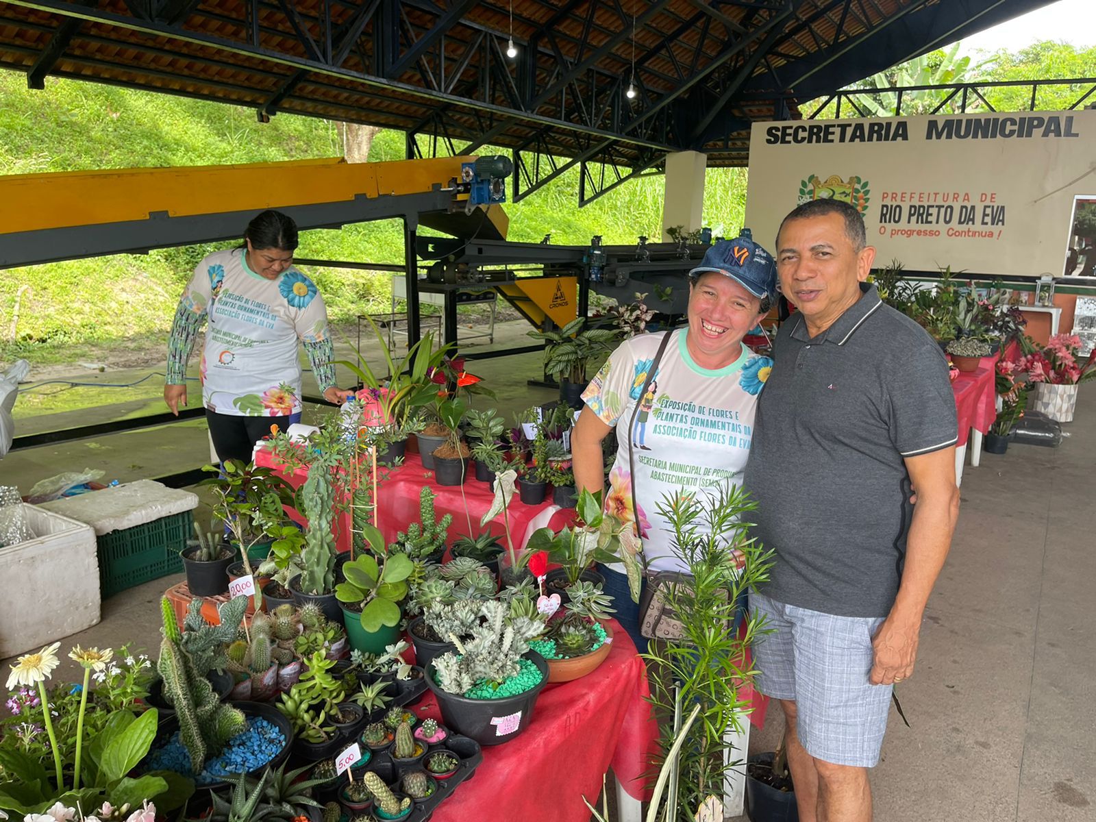 Fim de semana tem exposição de flores e plantas ornamentais em Rio Preto da Eva