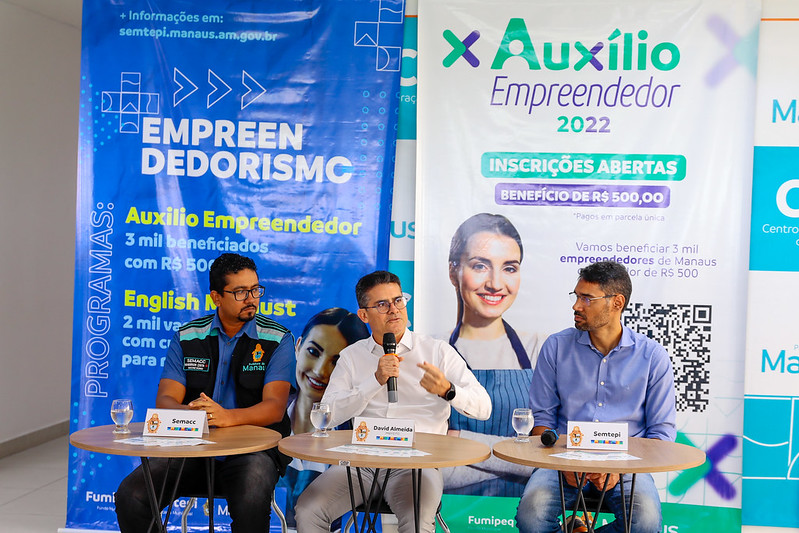 Prefeitura de Manaus conclui pagamento de 90% do programa Auxílio Empreendedor
