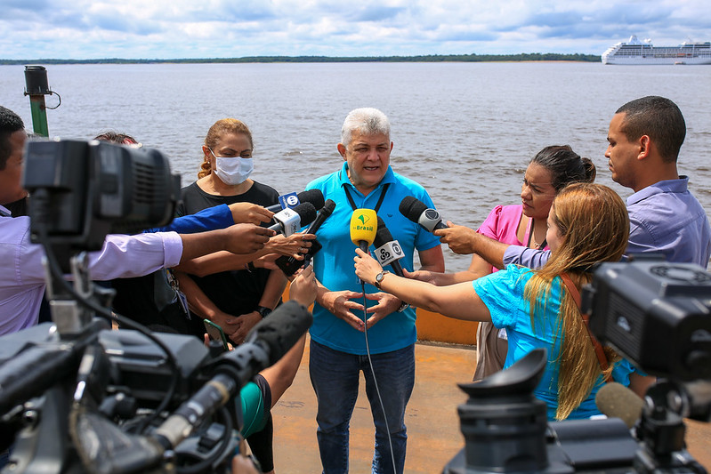 Navio com 1,2 mil turistas abre a ‘Temporada de Cruzeiros 2022/2023’ em Manaus