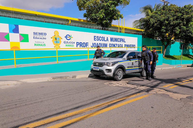 Programa Ronda Escolar da Prefeitura de Manaus ganha reforço com novas viaturas