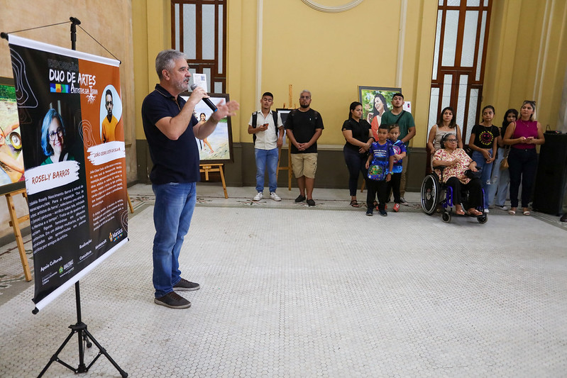 Prefeitura de Manaus abre a exposição ‘Duo de Artes: Artistas da Terra’ no Palácio Rio Branco