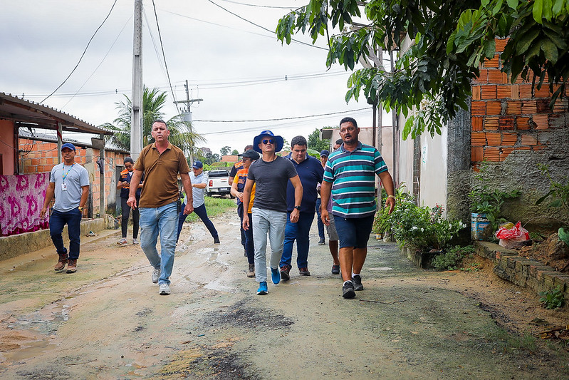 Prefeito determina início das obras de infraestrutura em comunidades na zona Norte