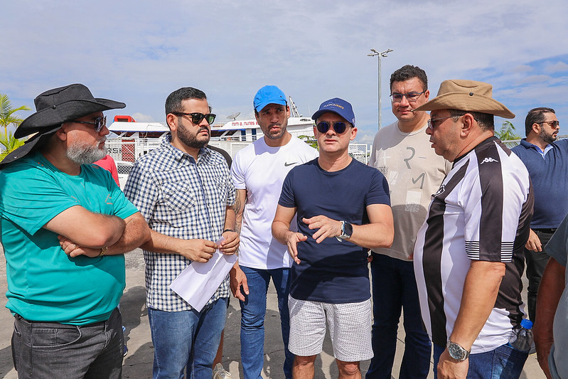 Prefeito realiza visita técnica no local do festival #SouManaus Passo a Paço 2023