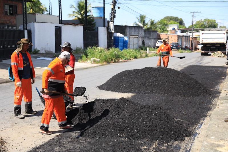 Prefeitura de Manaus intensifica as obras de infraestrutura no bairro Cidade Nova