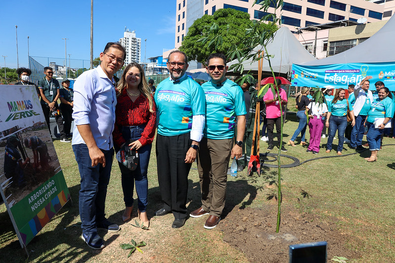 Campanha ecológica abre a Semana de Valorização dos Estagiários da Prefeitura de Manaus