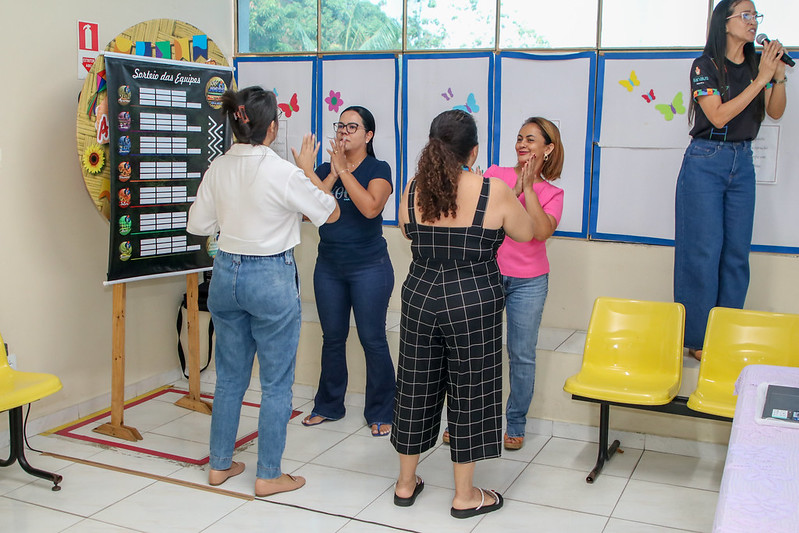 Professores da zona Sul participam de formação para a Expocreati