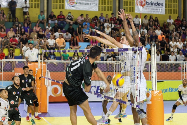 No ginásio ‘Bergão’, Manaus Vôlei sofre revés na Superliga B de voleibol masculino