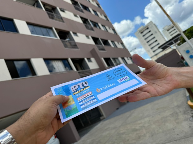 Começa a distribuição dos carnês do IPTU 2024 pela Prefeitura de Manaus