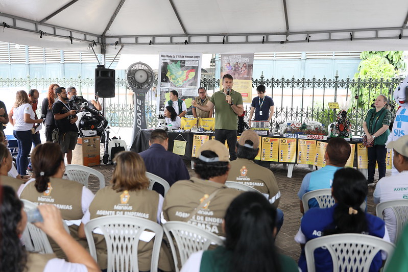 Prefeitura de Manaus promove ações educativas no ‘Dia D’ de Combate à Dengue